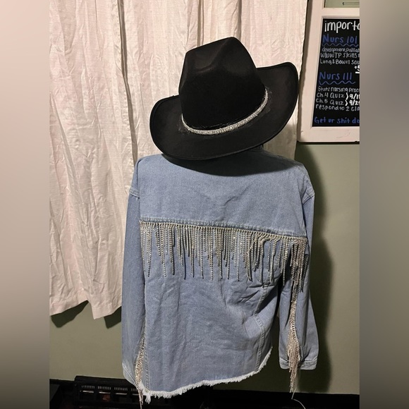 CFA Creations Custom Jean Jacket, Hat, and Belt - Picture 2 of 4